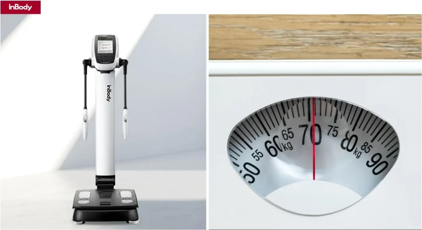 Análisis composición corporal InBody 270 versus báscula tradicional