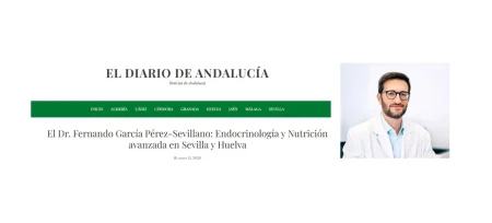 Entrevista en el Diario de Andalucia. Referente de Endocrinología y Nutrición en Sevilla y Huelva. Mal uso de fármacos para perder peso.