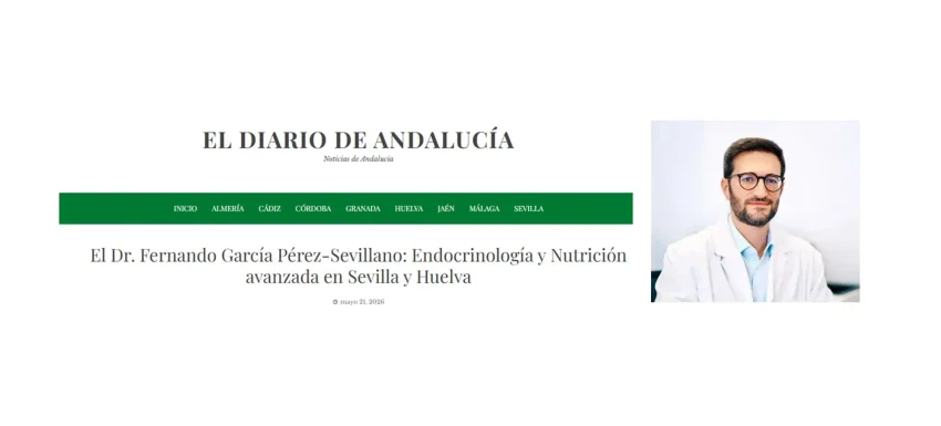 Entrevista en el Diario de Andalucia. Referente de Endocrinología y Nutrición en Sevilla y Huelva. Mal uso de fármacos para perder peso.